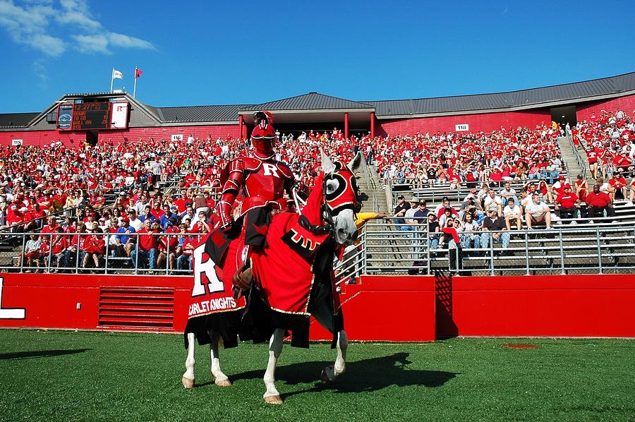 The Scarlet Knight and His Noble Steed Photograph by Allen Beatty