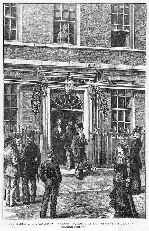 10 DOWNING STREET POSTER LONDON ART PICTURE PRINT LARGE 