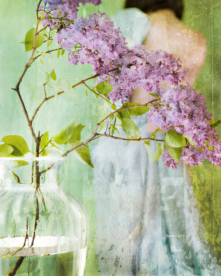 The Scent Of Lilacs Photograph by Theresa Tahara