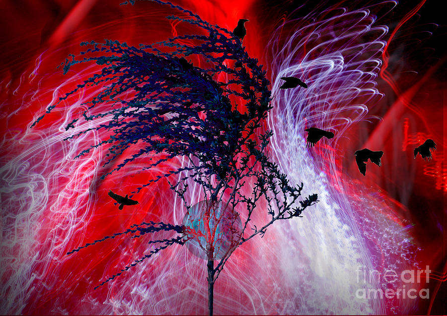 The scream  Digital Art by Angelika Drake