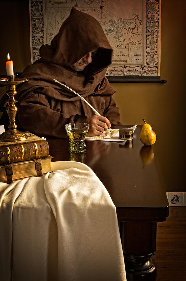 The Scribe Photograph by Levin Rodriguez