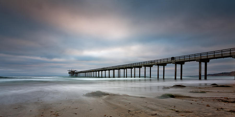 The Scripps Pier Photograph by Peter Tellone