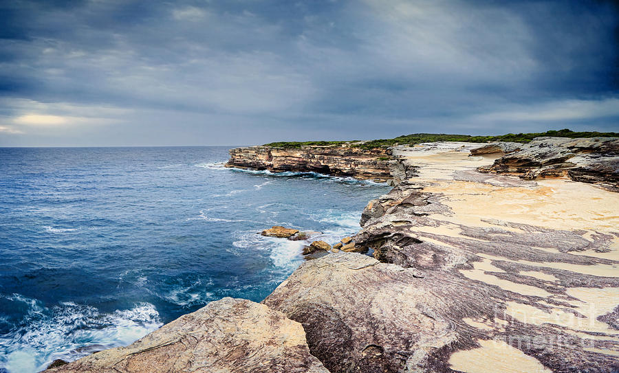 The Sea Caves At Cape Solander Photograph