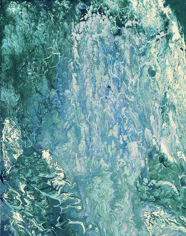 The Sea Painting by M. Mercado The Sea Painting by M. Mercado