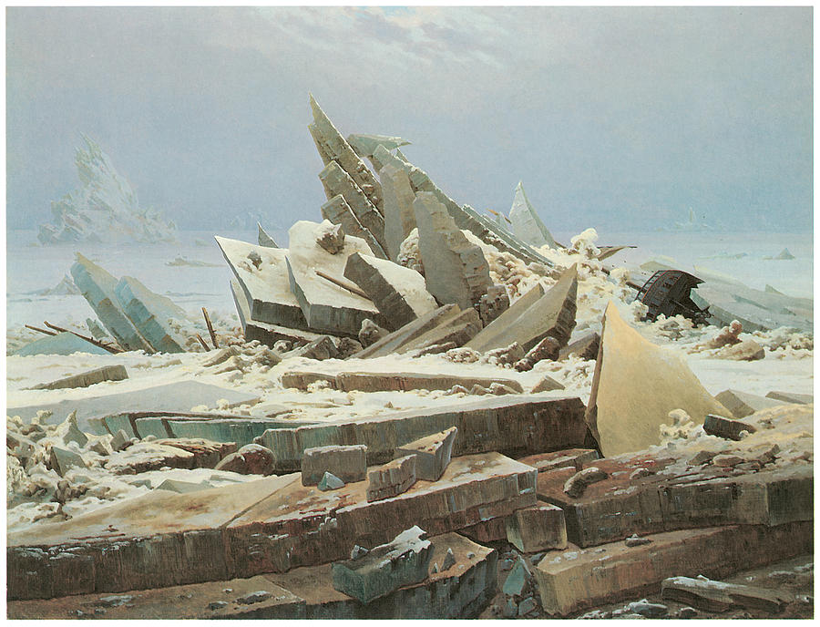 the sea of ice caspar david friedrich