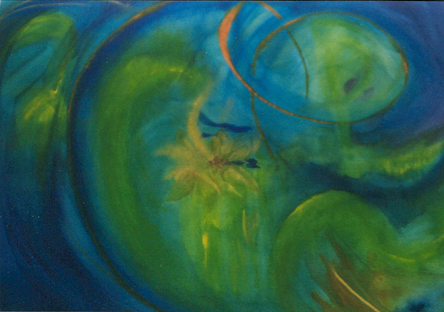 Inspiration Painting - The Search for Center by Phoenix Simpson Inspiration Painting - The Search for Center by Phoenix Simpson
