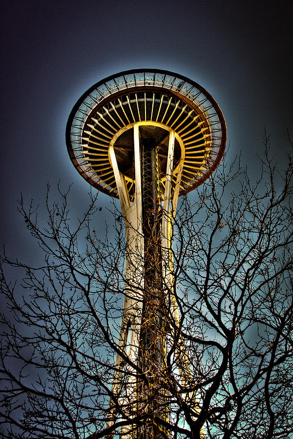 The Seattle Space Needle Iv Photograph