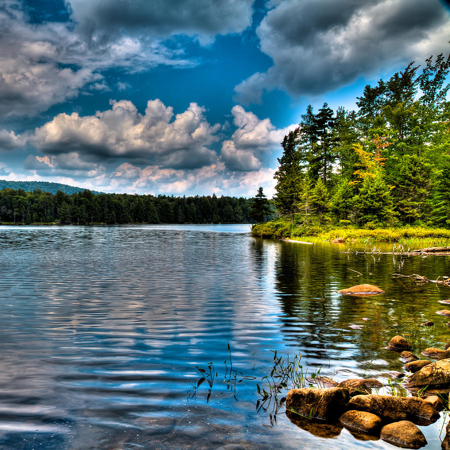 The Secluded Bubb Lake Photograph by David Patterson