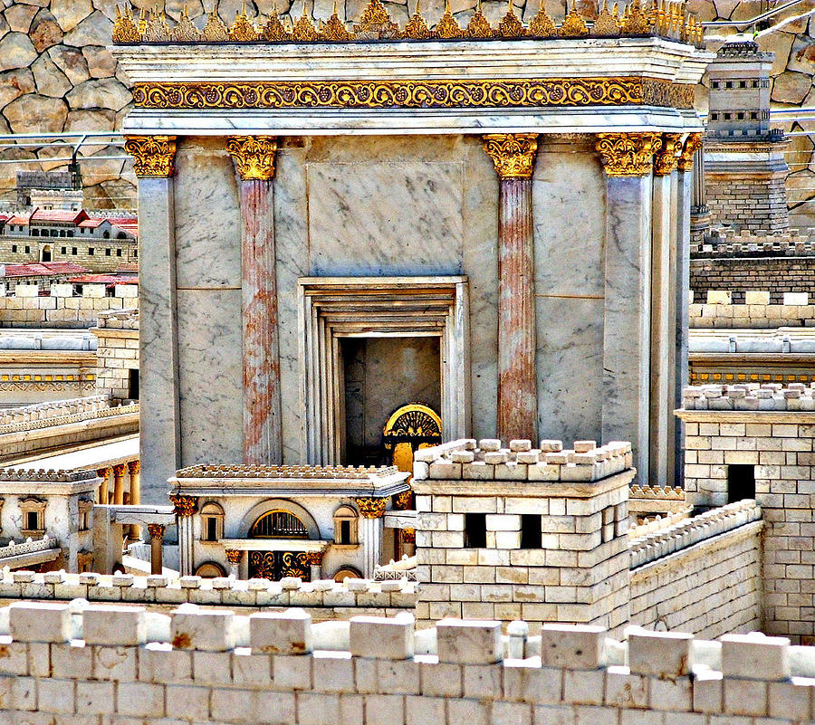 The Second Temple Photograph by Michael Friedman