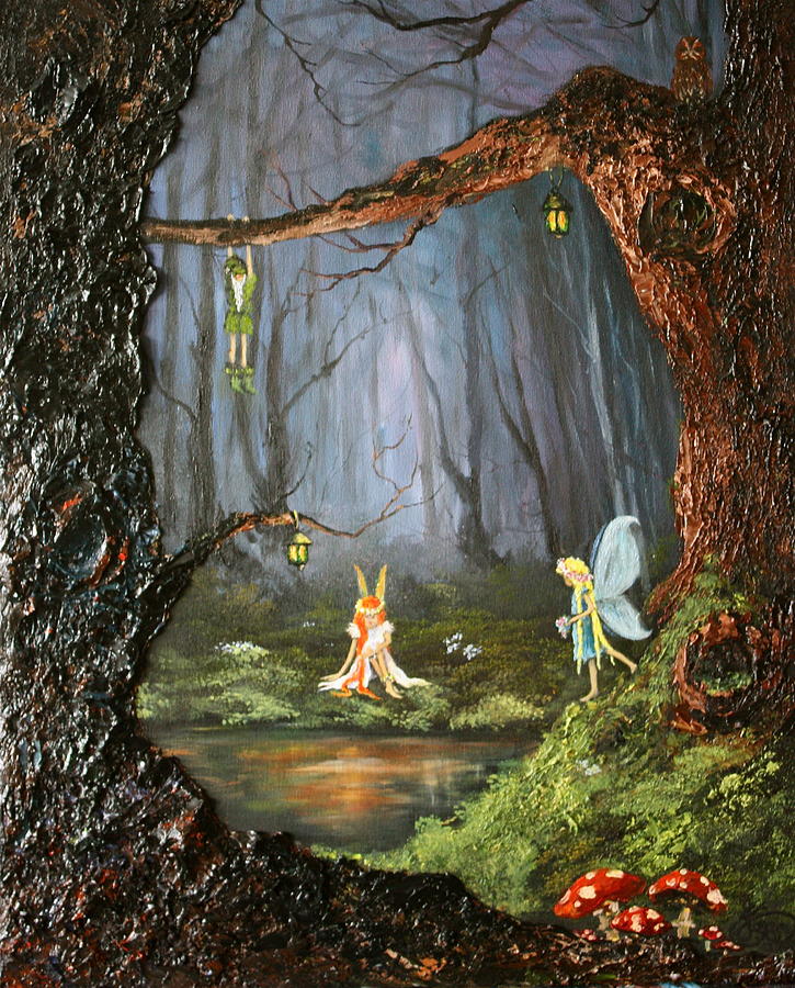 The Secret Forest Painting by Jean Walker