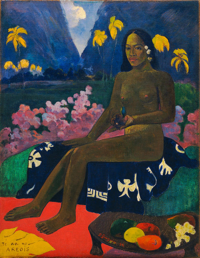 Paul Gauguin Painting - The Seed of the Areoi by Paul Gauguin