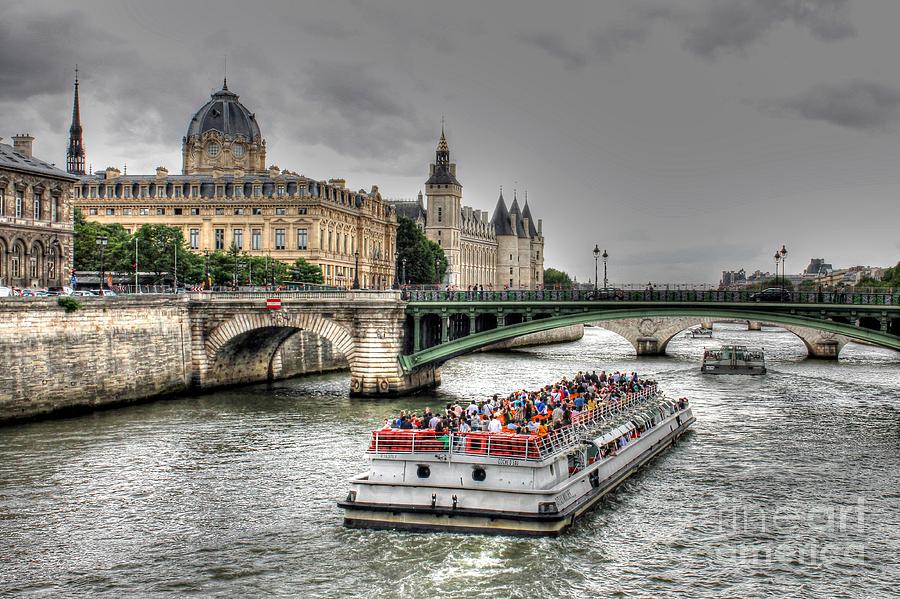 The Seine River Photograph by Ines Bolasini