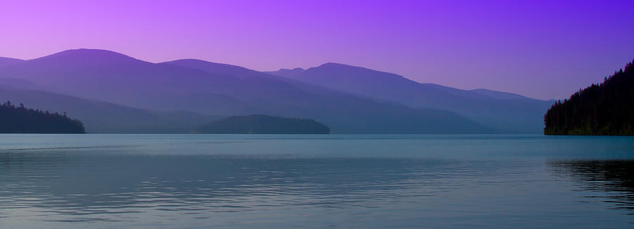 The Selkirk Mountain Range - Priest Lake Photograph by David Patterson