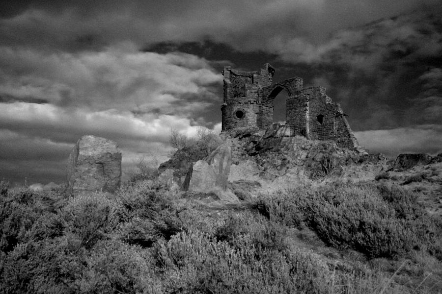 Castle Photograph - The Sentinel by Derek Sherwin