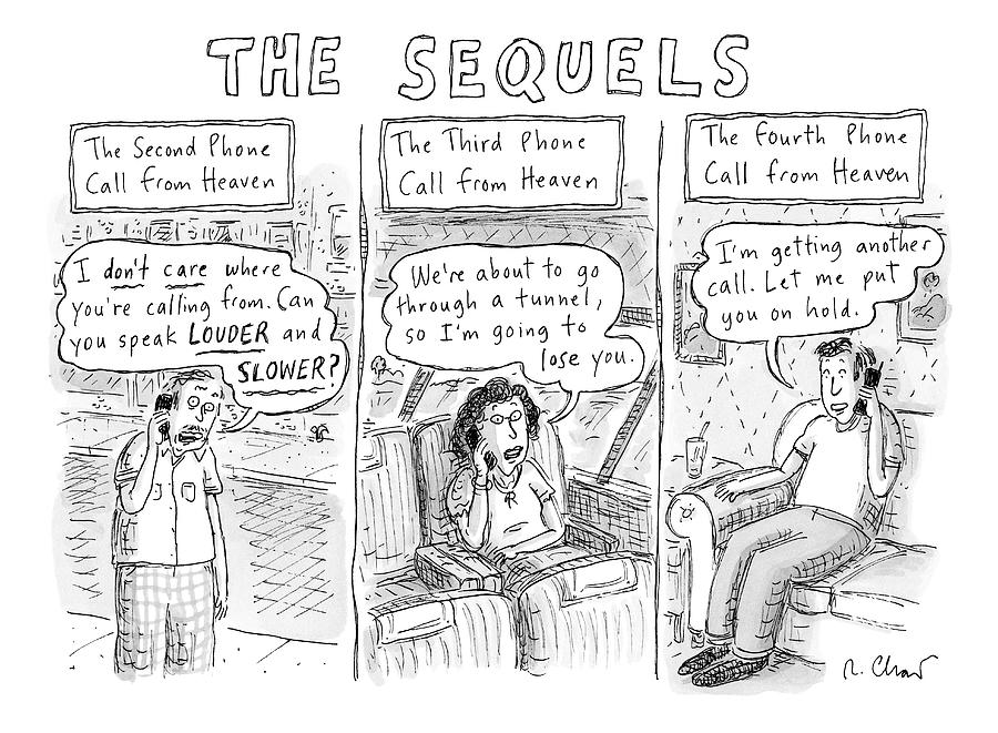 The Sequels 3 Panels Parodying A Book Called Drawing by Roz Chast The Sequels 3 Panels Parodying A Book Called Drawing by Roz Chast