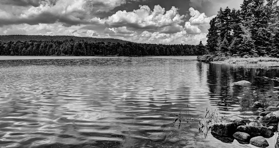 The Serene Bubb Lake in the Adirondacks Photograph by David Patterson