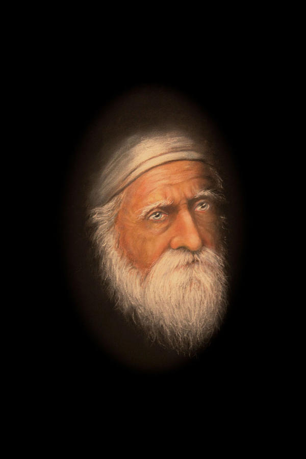Man Painting - The Servant by Diana L Hund Man Painting - The Servant by Diana L Hund