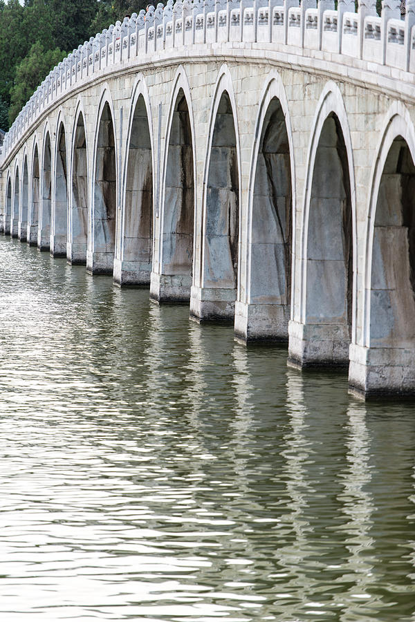 The Seventeen-arch Bridge Photograph by Shui Ta Shan
