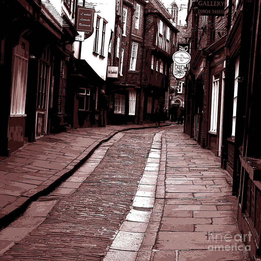 Architecture Photograph - The shambles by Robert Gipson