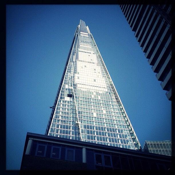 W40 Photograph - The Shard - London. Its A Beautiful by Drew Gibson