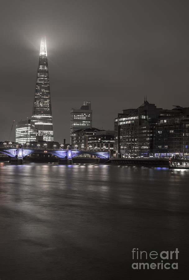 London Photograph - The Shard by David Lichtneker