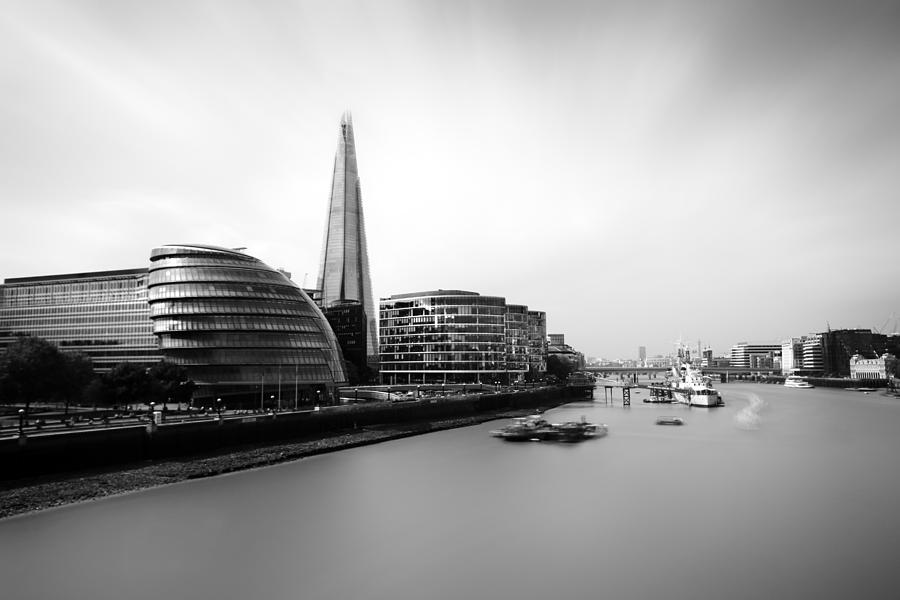London Photograph - The Shard View London by Ian Hufton