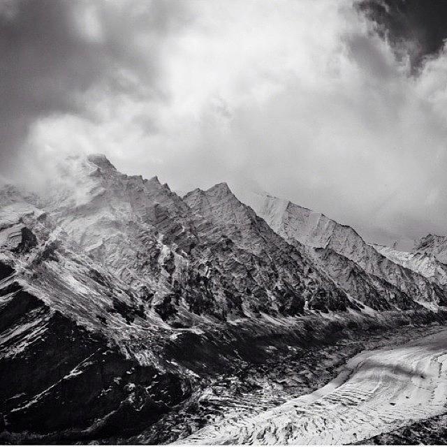 Mountain Photograph - The Sharp Edges Of The Himalayas by Aleck Cartwright