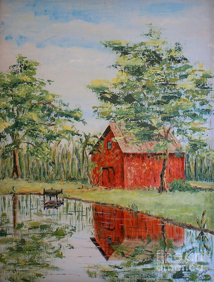 The Shed - SOLD Painting by Judith Espinoza