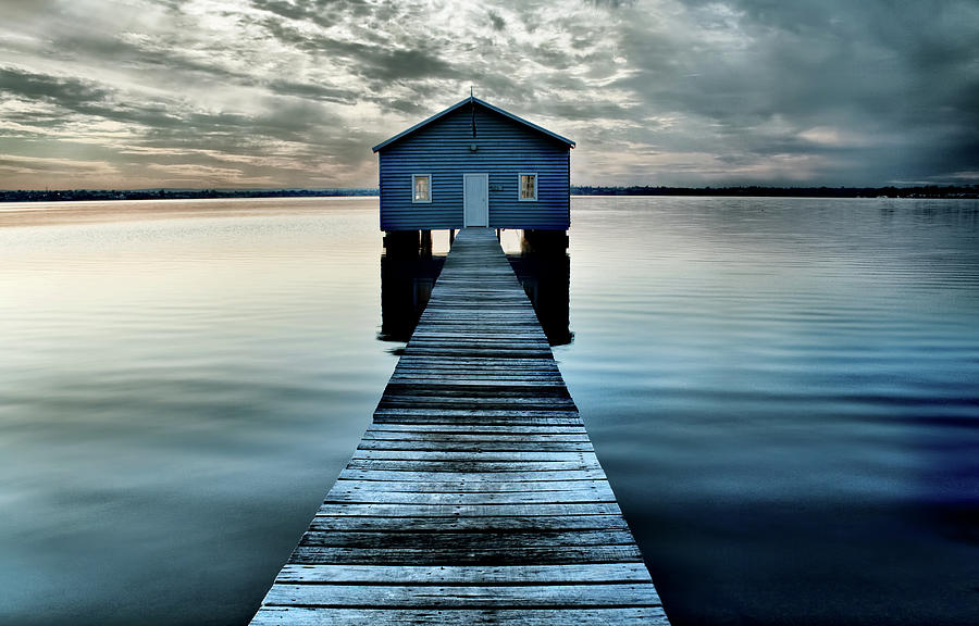 The Shed Upon The Water Photograph by Kym Clarke