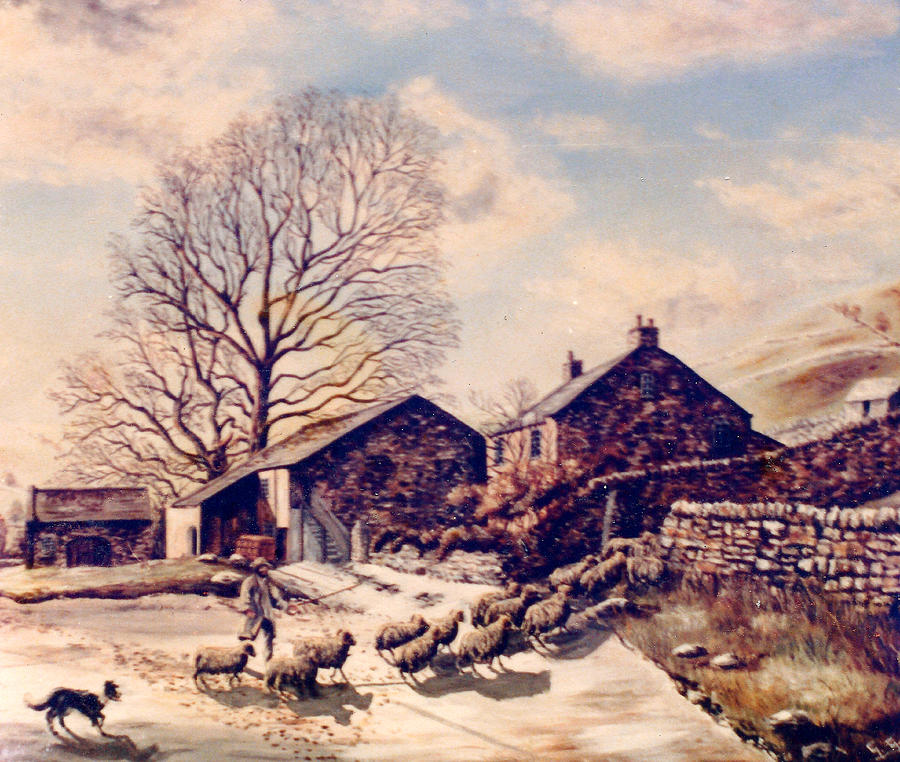 The Shepherd Painting by Mackenzie Moulton