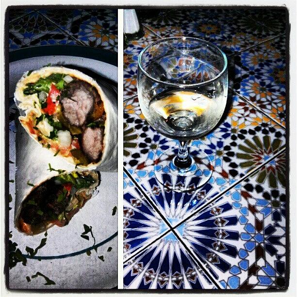 The Shish Was Delish But The Wine Was Photograph by Sandy Lee