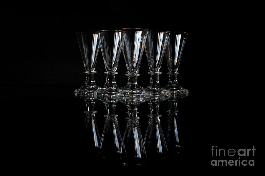 The shot glasses Photograph by Torbjorn Swenelius