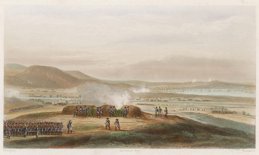 The Siege Of Toulon The French Besiege Drawing By Mary Evans Picture 