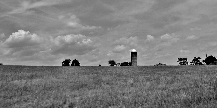 The Silo Photograph by Hominy Valley Photography