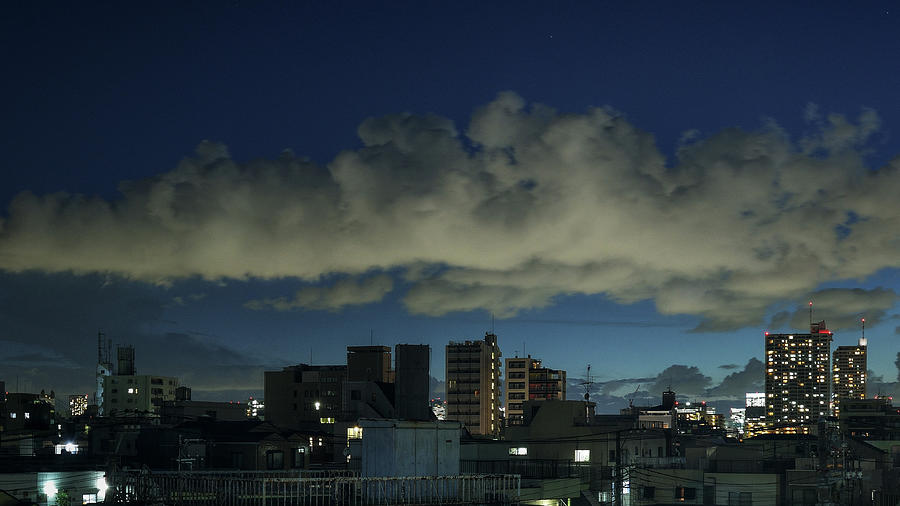 The Sky From Koto Ward, Tokyo by Christinayan By Takahiro Yanai