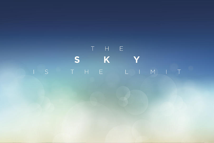 The Sky is the Limit Drawing by Suat Gürsözlü