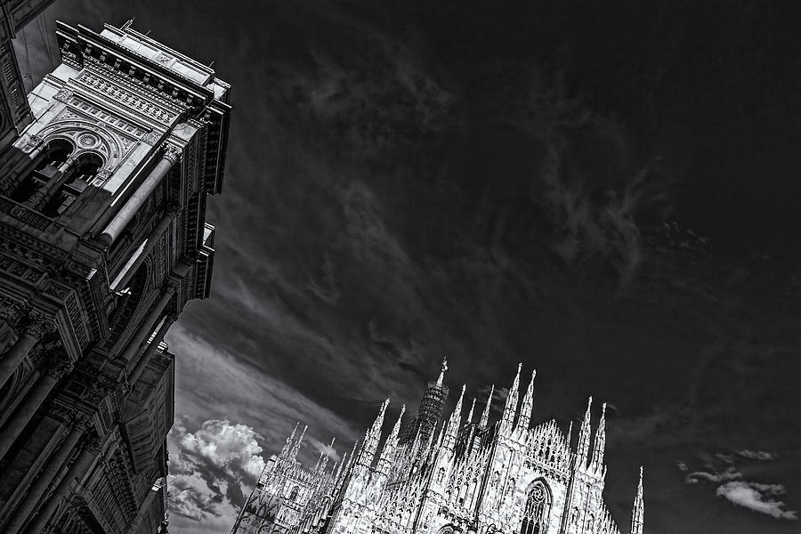 The sky over cathedral Photograph by Roberto Pagani