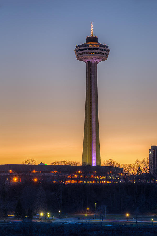 The Skylon Tower Photograph by Mark Papke