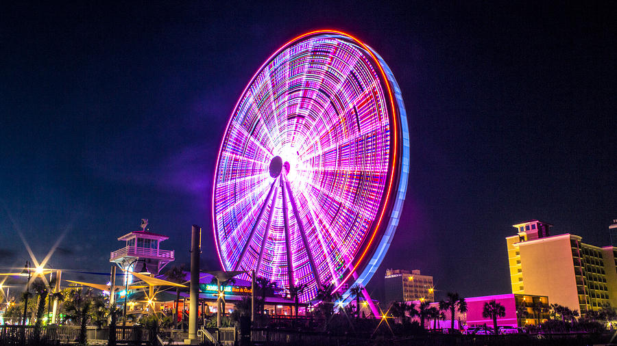 The Skywheel Photograph by Travelers Pics
