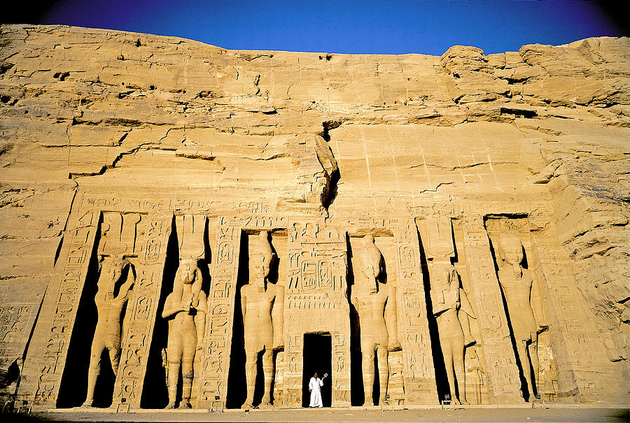 The Small Temple At Abu Simbel Photograph by Adam Sylvester