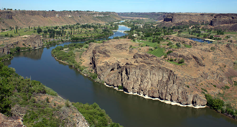 The Snake River Canyon Idaho Photograph by Michael Rogers