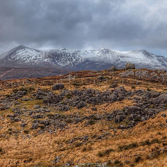 The Snow Covered Mountains Of Kerry! Photograph by Robert Ziegenfuss