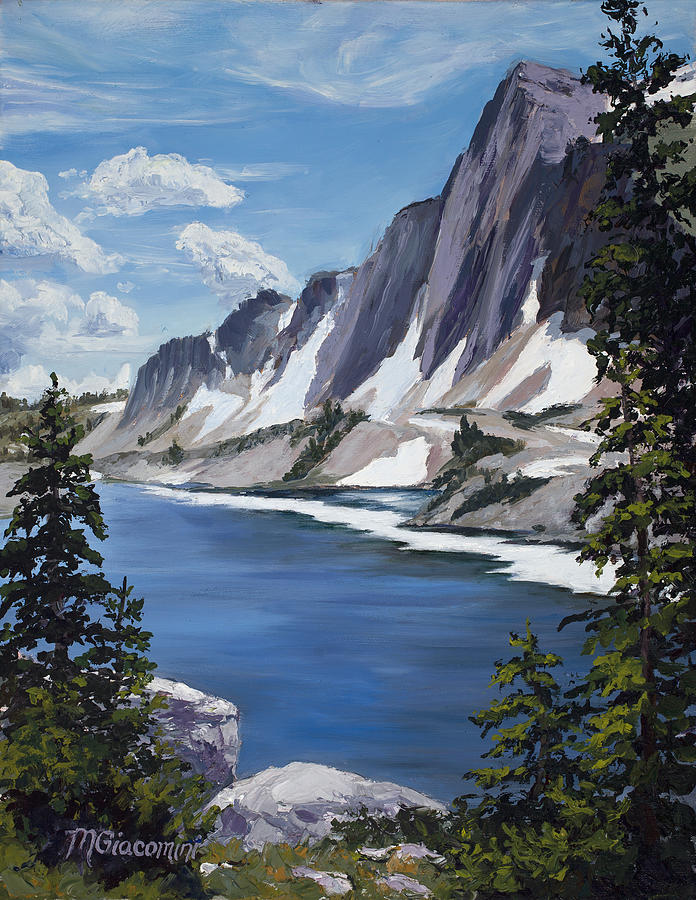 The Snowy Range Painting by Mary Giacomini