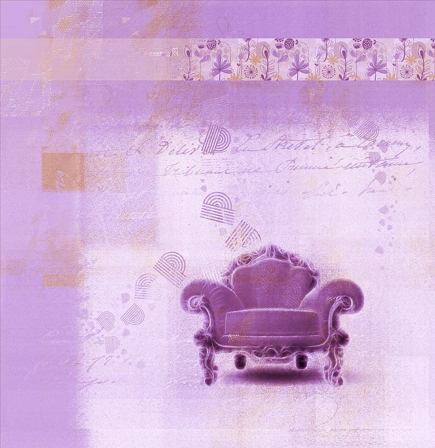 The Sofa Chair - s03mv01 Digital Art by Variance Collections