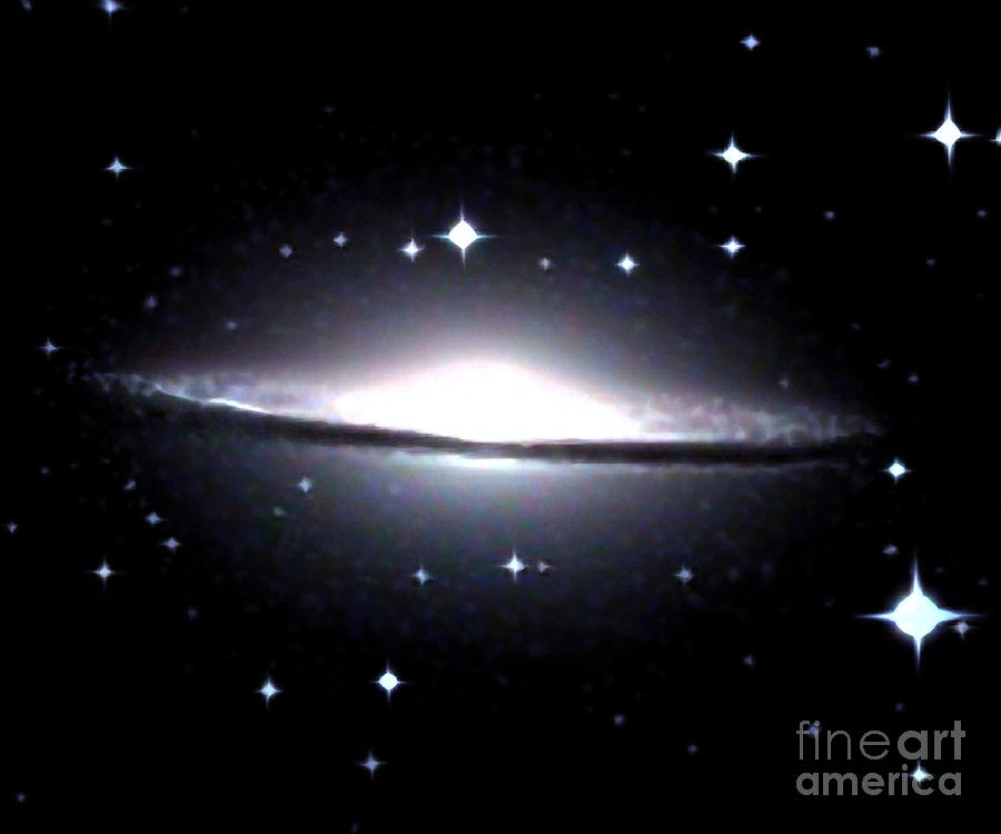 Sombrero Galaxy Photograph - The Sombrero Galaxy by John Chumack