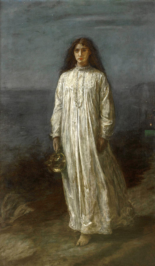 The Somnambulist Painting by John Everett Millais