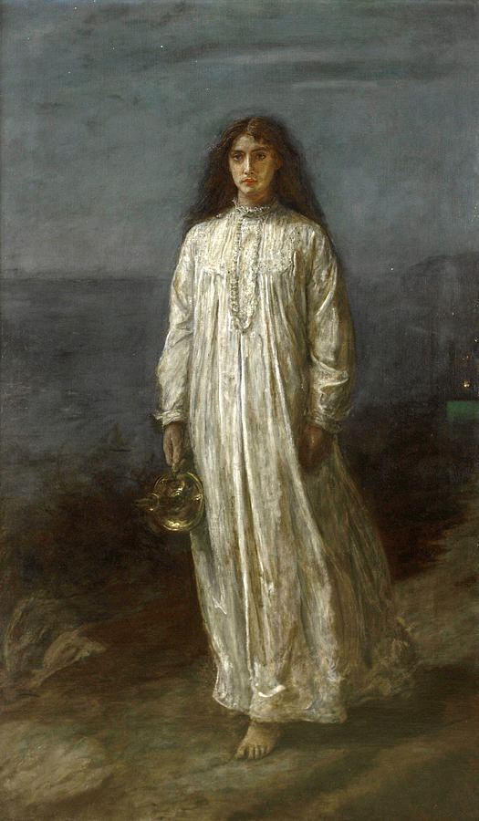 John Everett Millais Painting - The Somnambulist by John Everett Millais