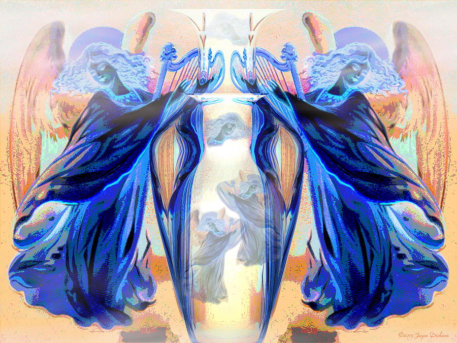 The Sounds of Angels Digital Art by Joyce Dickens