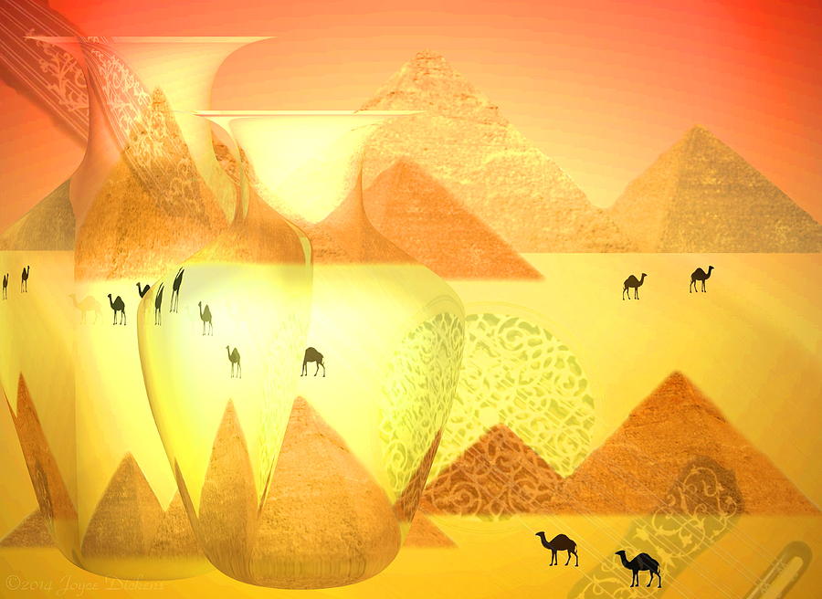 The Sounds of the Desert Digital Art by Joyce Dickens