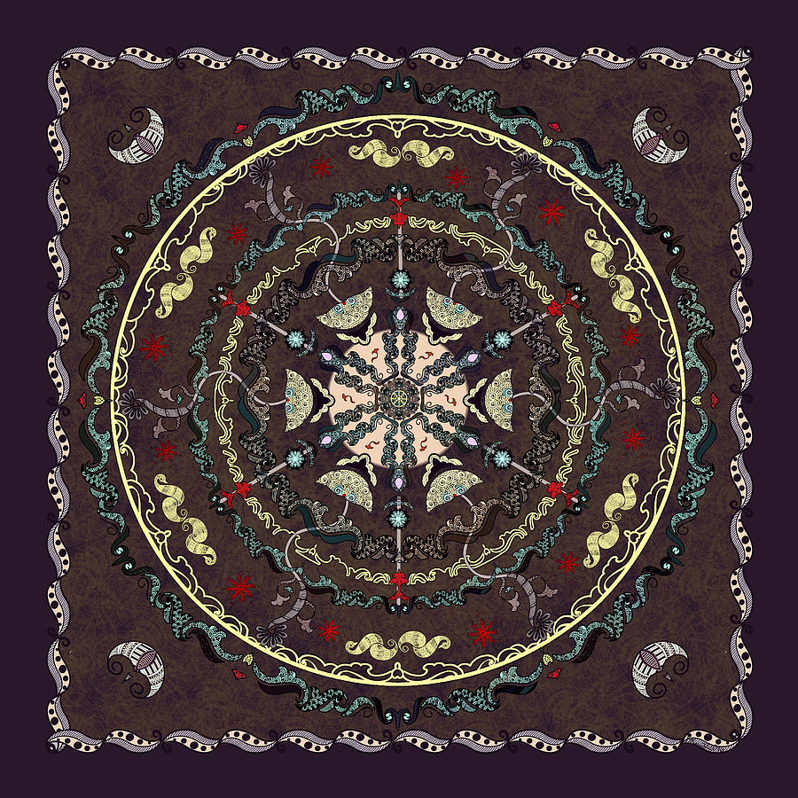 The Source Mandala Digital Art by Deborah Smith